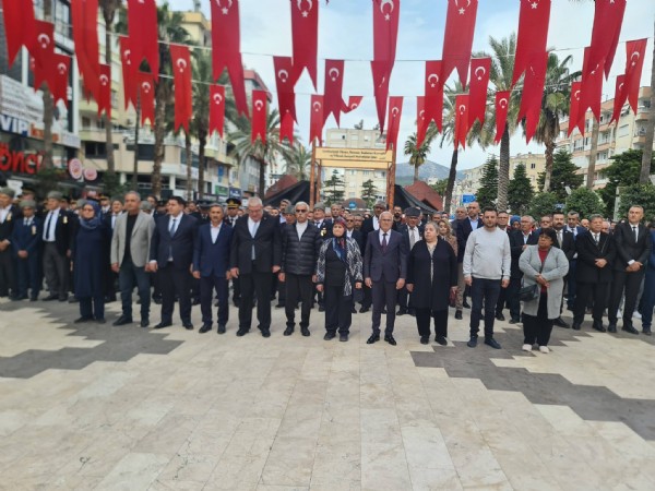 Kumluca’da 18 Mart Töreninde Anlamlı İlkler 